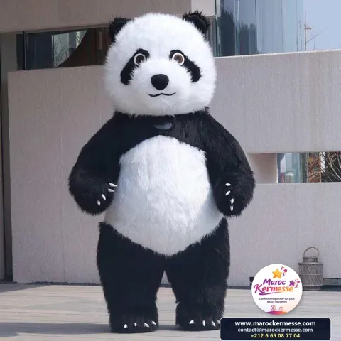 Mascotte panda géante